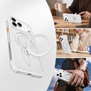 Apple iPhone 18 Pro Kılıf M-safe Şarj Özellikli Standlı Airbag Tasarımlı Mutural Air Shield Serisi Kapak - 5