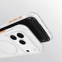 Apple iPhone 18 Pro Max Kılıf M-safe Şarj Özellikli Airbag Tasarımlı Mutural Air Shield Serisi Kapak - 3