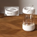 Lenyes LHU05 Zaman Ayarlı RGB Atmosfer Işıklı Aydınlatma Akıllı Isıtmalı Hava Nemlendirici - 4