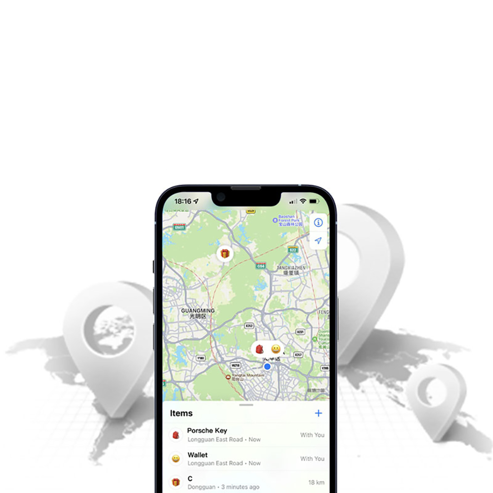 Micflip P07 Find My Destekli iOS Uyumlu FindEasy Smart Tag Akıllı Takip Cihazı - 2