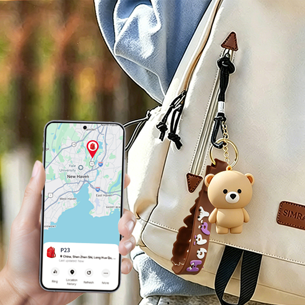 Micflip K08 Silikon Anahtarlık ve P23 Akıllı Takip Cihazı Seti - 4