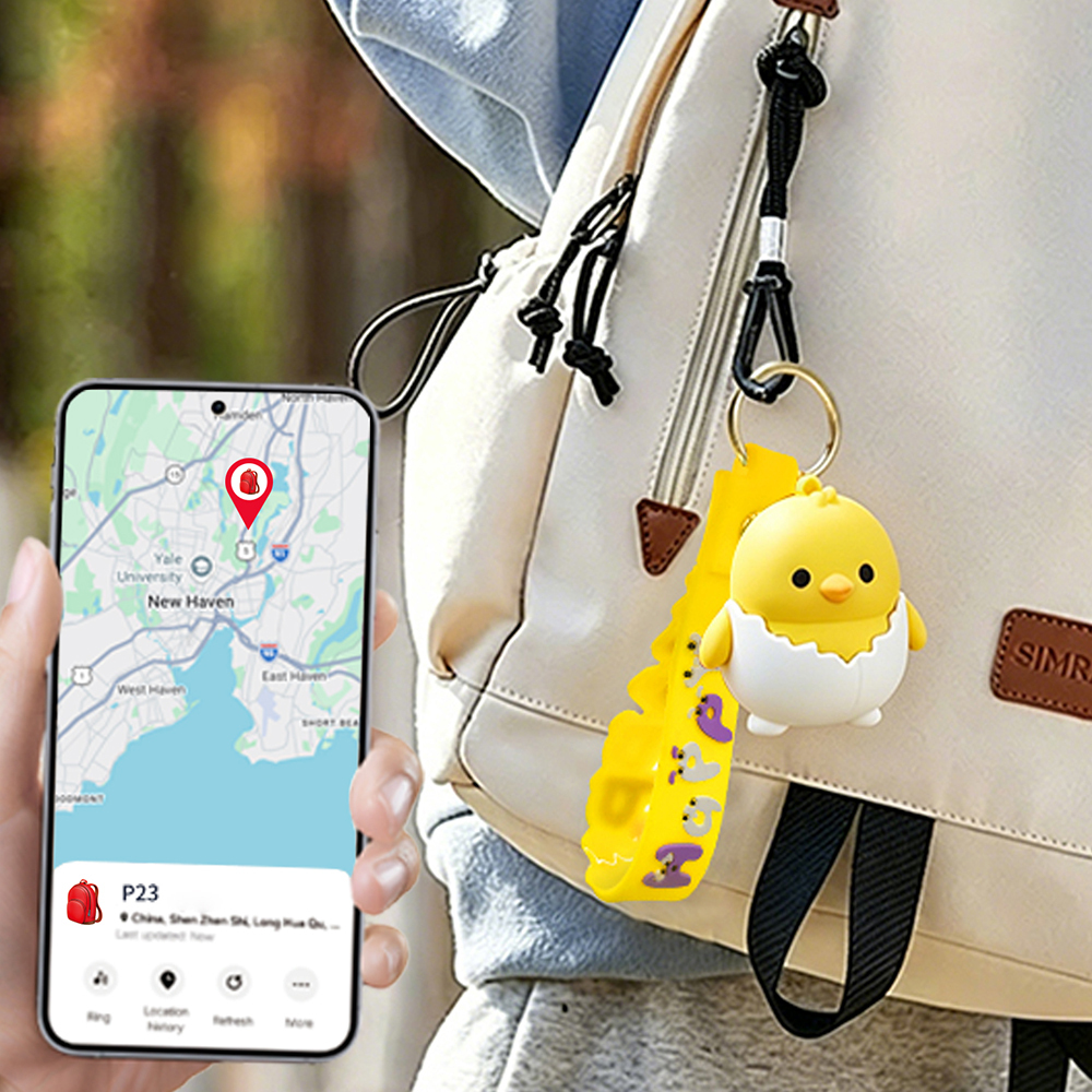 Micflip K08 Silikon Anahtarlık ve P23 Akıllı Takip Cihazı Seti - 4