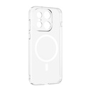 One Plus 15 5G Kamera Korumalı M-Safe Şarj Özellikli Şeffaf Zore London Sert PC Kapak - 1