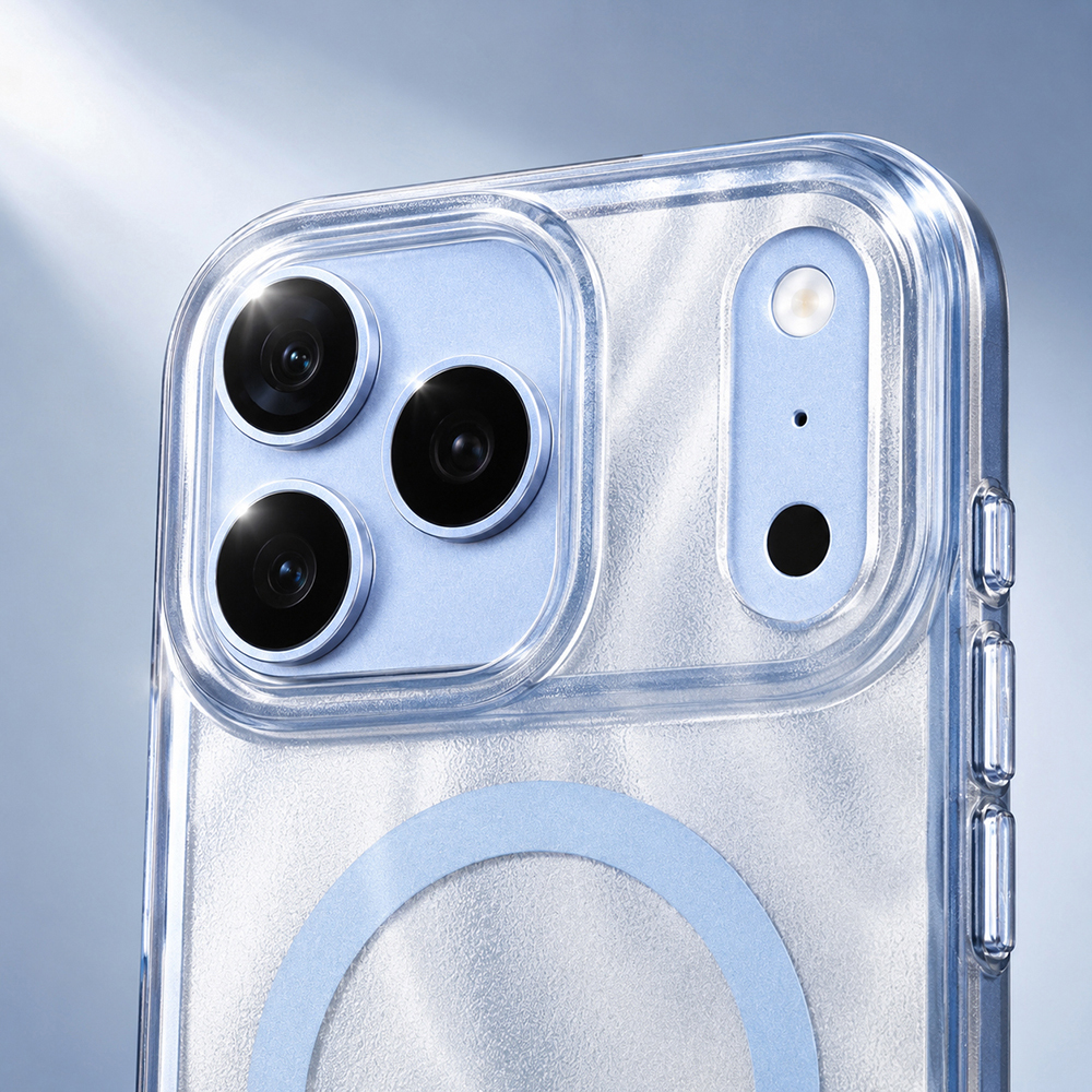 Apple iPhone 18 Pro Max Kılıf M-safe Şarj Özellikli Mutural Glow Desert Serisi Kapak - 2