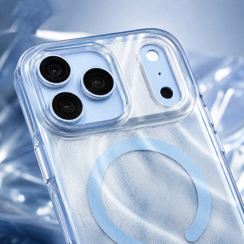 Apple iPhone 18 Pro Max Kılıf M-safe Şarj Özellikli Mutural Glow Desert Serisi Kapak - 5