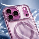 Apple iPhone 18 Pro Kılıf M-safe Şarj Özellikli Mutural Glow Desert Serisi Kapak - 1