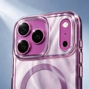 Apple iPhone 18 Pro Kılıf M-safe Şarj Özellikli Mutural Glow Desert Serisi Kapak - 6