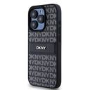 Apple iPhone 15 Pro Max Uyumlu Kılıf DKNY Orjinal Lisanslı 3D Yazılı Repeat Texture Pattern Kapak - 1