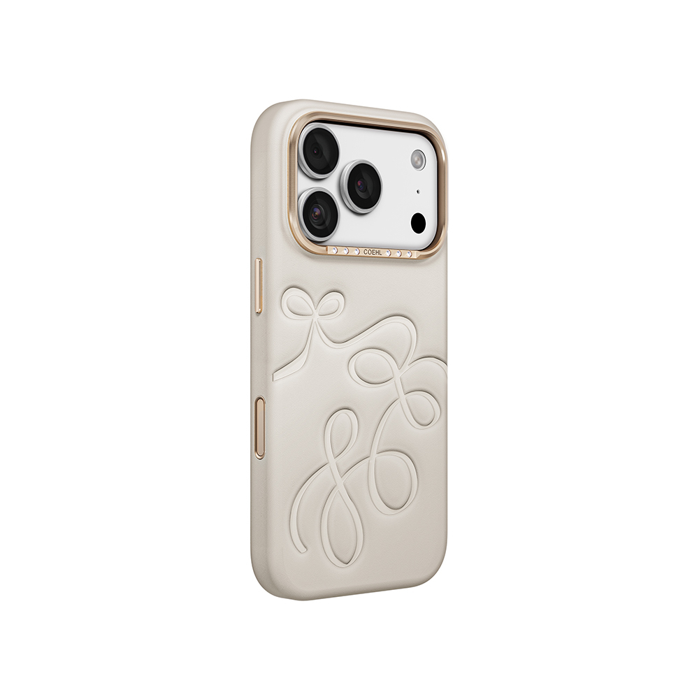 Apple iPhone 18 Pro Kılıf Oyma Desenli Arka Yüzey Coehl Cloude Kapak - 1