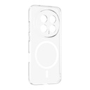 Honor Magic 8 Pro Kamera Korumalı M-Safe Şarj Özellikli Şeffaf Zore London Sert PC Kapak - 1