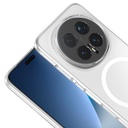 Honor Magic 8 Pro Kamera Korumalı M-Safe Şarj Özellikli Şeffaf Zore London Sert PC Kapak - 2
