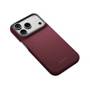 Apple iPhone 18 Pro Max Kılıf M-safe Şarj Özellikli Aramid Karbon Fiber Pitaka Argyle Serisi Kapak - 2