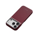 Apple iPhone 18 Pro Max Kılıf M-safe Şarj Özellikli Aramid Karbon Fiber Pitaka Argyle Serisi Kapak - 4