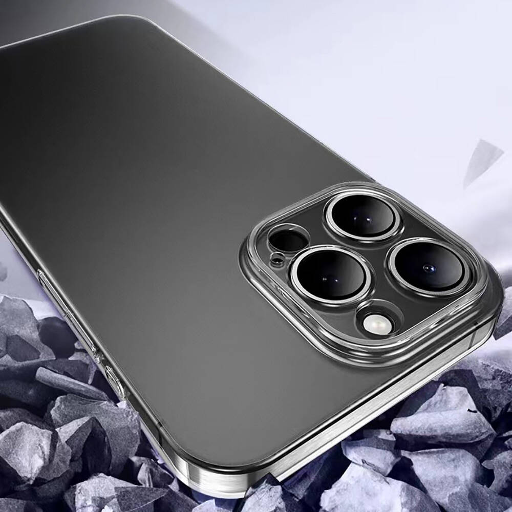 Apple iPhone 15 Pro Max Uyumlu Kılıf Toz Önleyici Zore Helo Kapak - 7