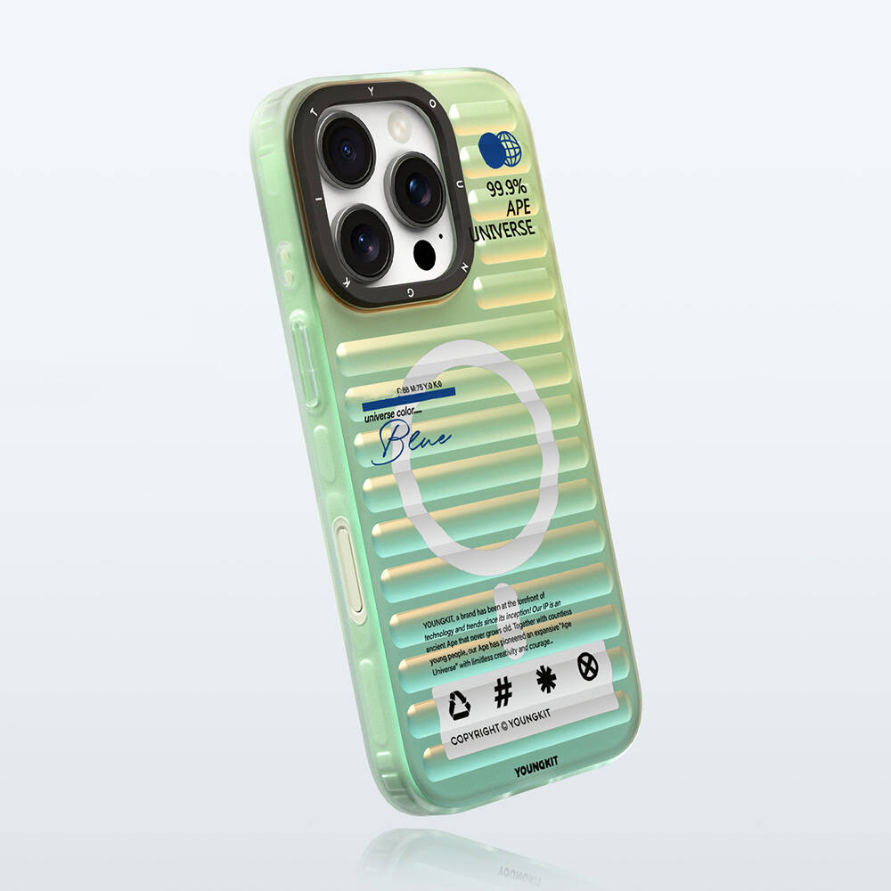 Apple iPhone 16 Pro Max Magsafe Şarj Özellikli YoungKit Chameleon Serisi Kapak - 3
