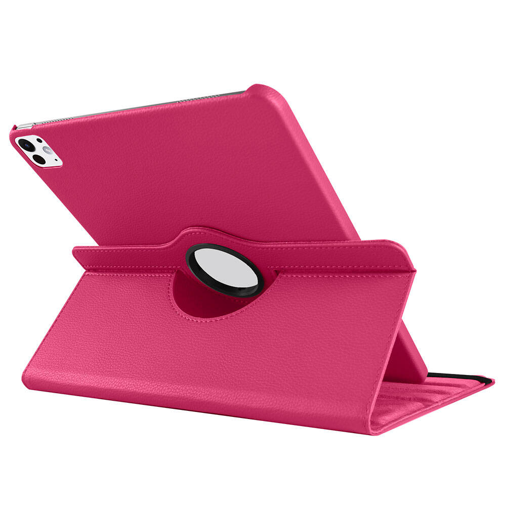 Apple iPad Pro 13 2024 Uyumlu Zore Dönebilen Standlı Kılıf - 18