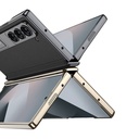 ​Samsung Galaxy Z Fold 6 Uyumlu Kılıf Deri Kalem Bölmeli Standlı Zore Kıpta Premium Kılıf - 1