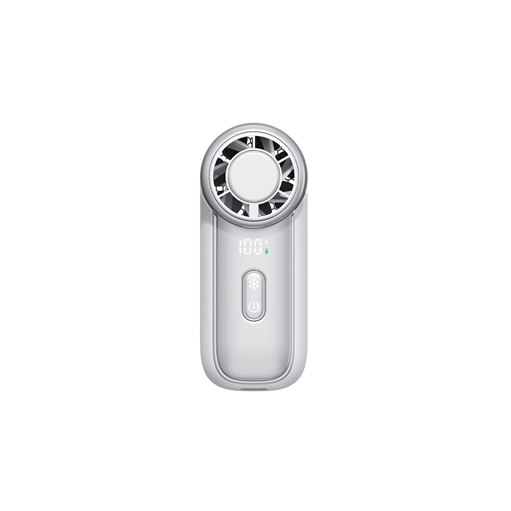 Wiwu Wi-FS018 Ice Core Mini Serisi Dijital LED Göstergeli Portatif Soğutucu El Fanı - 1