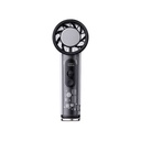 Wiwu Wi-FS019 Ice Engine Turbo Fan Serisi Dijital LED Göstergeli Şeffaf Tasarım Portatif Soğutucu El Fanı - 1