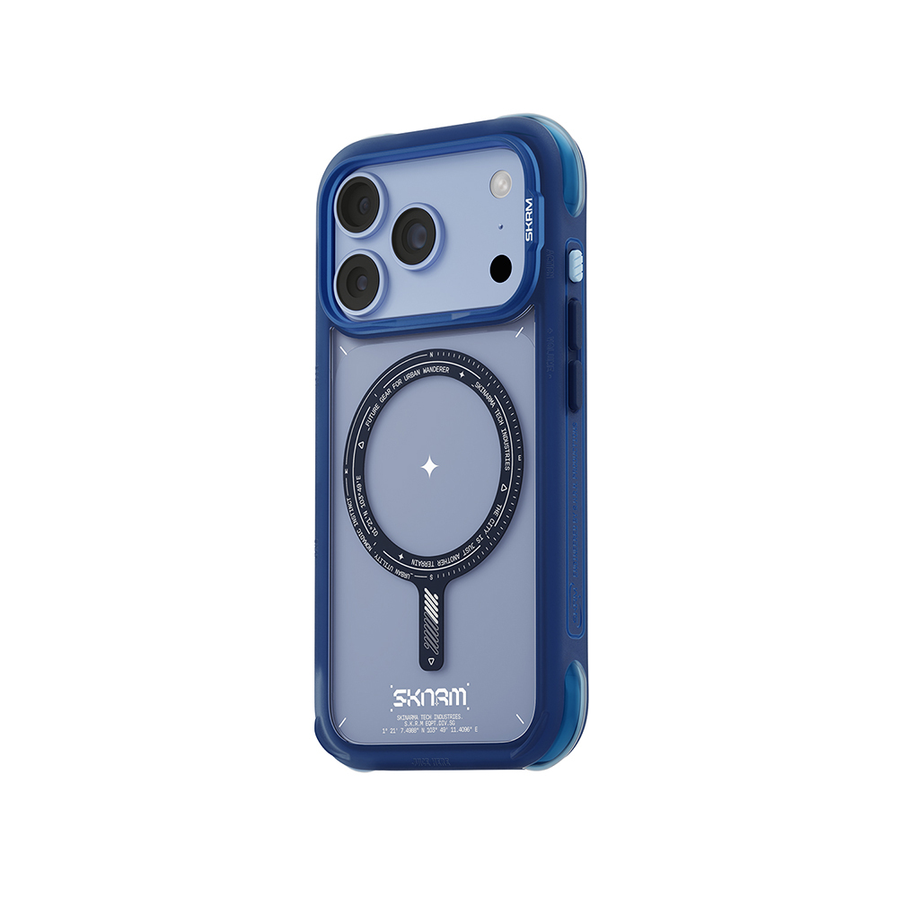 Apple iPhone 18 Pro Max Kılıf M-Safe Şarj Özellikli Airbag Tasarımlı Skinarma Avion Kapak - 2