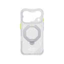 Apple iPhone 18 Pro Max Kılıf M-safe Şarj Özellikli Standlı Skinarma Saturn Kapak - 3
