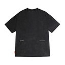 Skinarma Sonar Kısa Kollu Oversize Unisex Bisiklet Yaka Siyah Tişört - 1