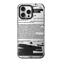 Apple iPhone 16 Pro Kılıf Magsafe Şarj Özellikli YoungKit Literary Serisi Shakespeare Kapak - 2