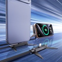 Lenyes LC553 Type-C to Type-C E-MARK Çipli Standlı Data ve Şarj Kablosu 100W 1M - 1