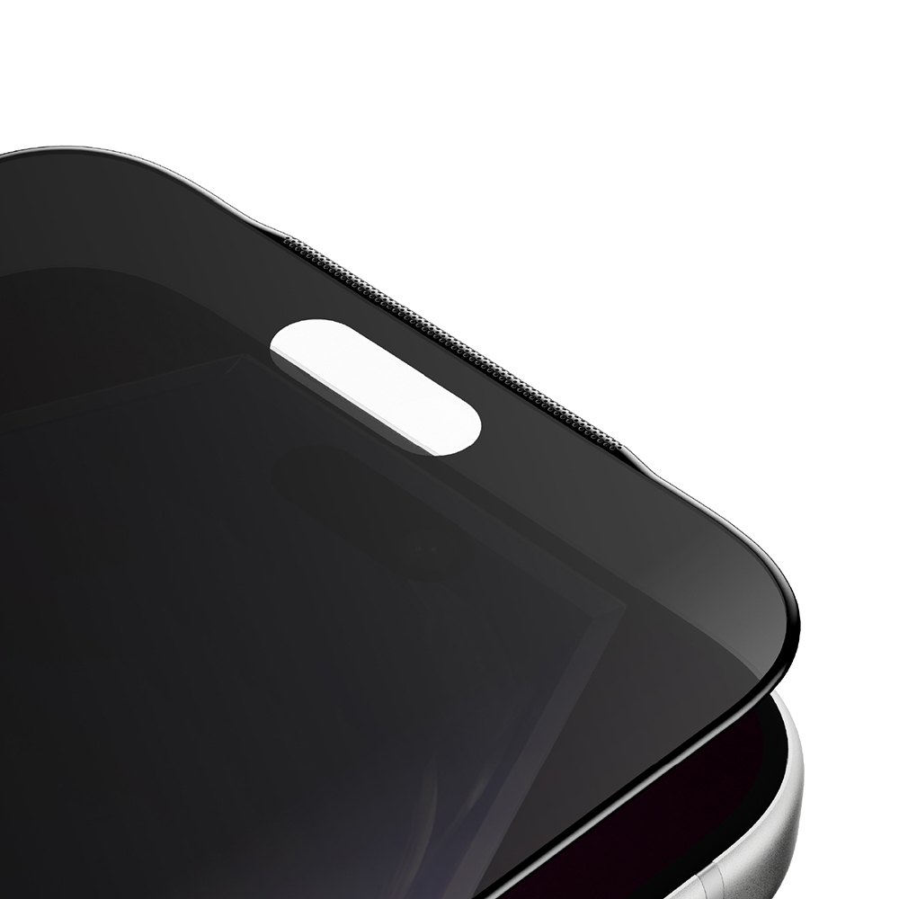 Apple iPhone 18 Pro Max Amazingthing Titan Privacy Parmak İzi Bırakmayan Temperli Cam Ekran Koruyucu - 3