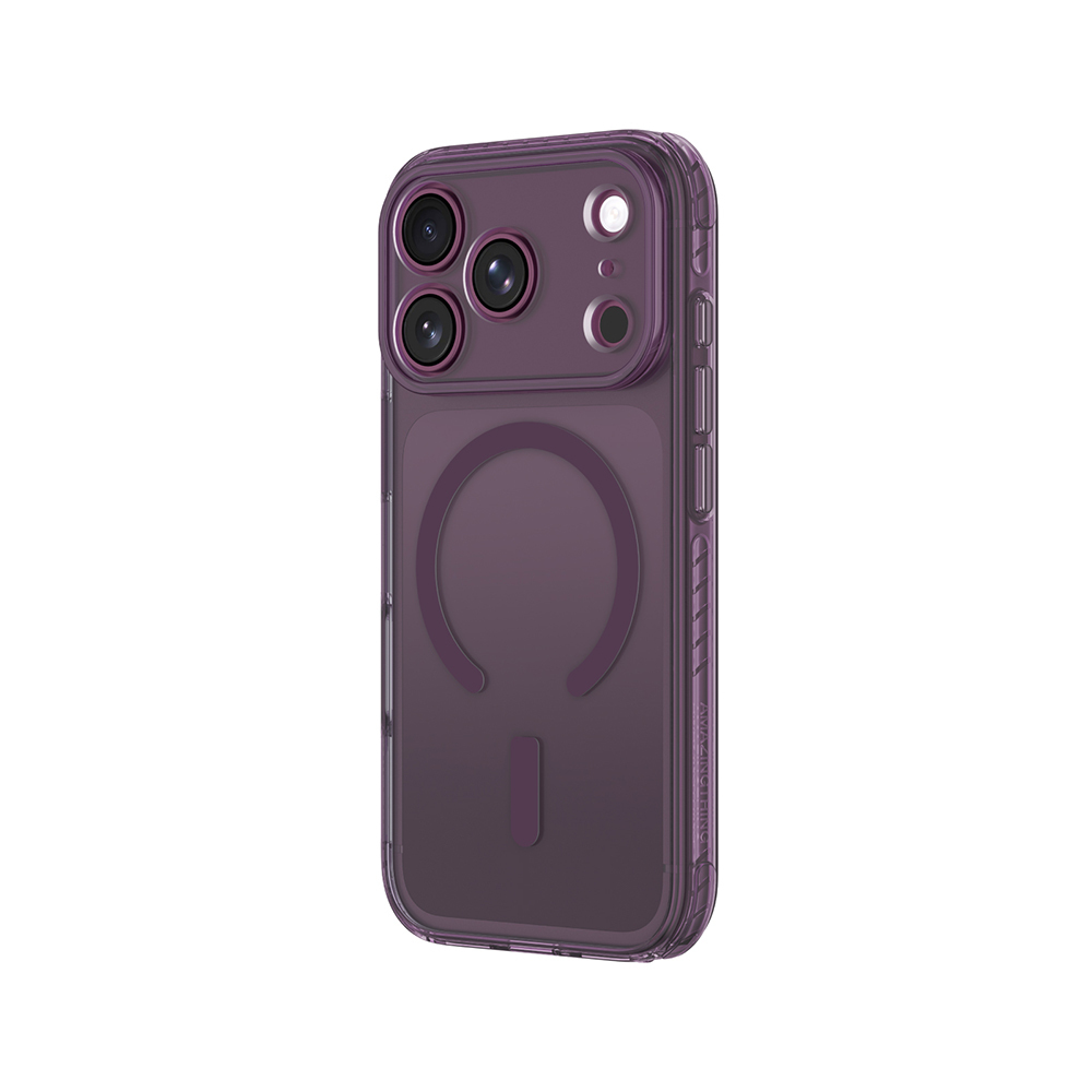 Apple iPhone 18 Pro Kılıf M-Safe Şarj Özellikli Airbag Tasarımlı AmazingThing Titan Pro Lens Serisi Kapak - 1