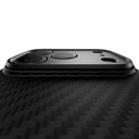 Apple iPhone 18 Pro Max Kılıf M-safe Şarj Özellikli 1500D Aramid Fiber Lens Korumalı Amazingthing Titan Max Serisi Karbon Kapak - 1