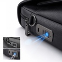 Lenyes LB734 Vesnara Serisi Parmak İzi Kilitli Su Geçirmez 14 inç Laptop Çantası - 2