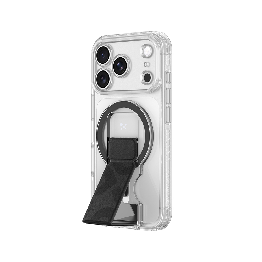 Apple iPhone 18 Pro Kılıf M-safe Şarj Özellikli Standlı Amazingthing Titan Pro Grip Stand Serisi Kapak - 1