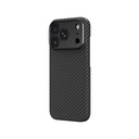 Apple iPhone 18 Pro Kılıf M-safe Şarj Özellikli 1500D Aramid Fiber Lens Korumalı Amazingthing Titan Max Serisi Karbon Kapak - 1