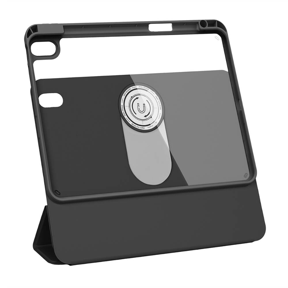 Apple iPad Air 10.9 2022 Uyumlu (5.Nesil) Wiwu 360° Dönebilen Standlı Magnetik Koruyucu Tablet Kılıfı - 2