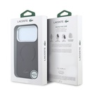 Apple iPhone 18 Pro Max Kılıf Lacoste Orjinal Lisanslı M-safe Şarj Özellikli Lenglen Icon Metal Logolu Kapak - 7