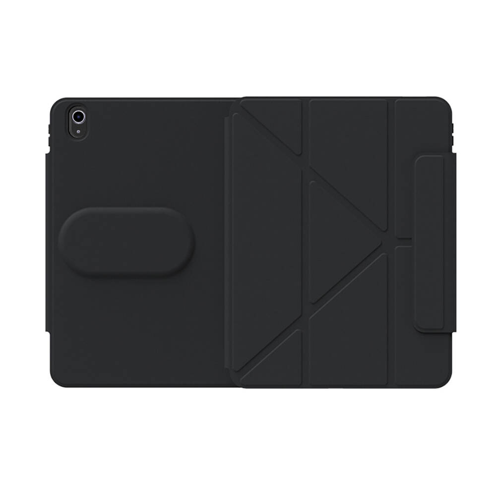 Apple iPad Air 10.9 2022 Uyumlu (5.Nesil) Wiwu 360° Dönebilen Standlı Magnetik Koruyucu Tablet Kılıfı - 5