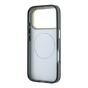 Apple iPhone 18 Pro Kılıf Guess Orjinal Lisanslı M-safe Şarj Özellikli Gül Desenli Simli Yazı Logolu Kapak - 6