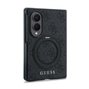 Galaxy Z Fold 8 Kılıf Guess Orjinal Lisanslı M-safe Şarj Özellikli 360 Derece Dönebilen Standlı PU Metal Logolu Kapak - 3