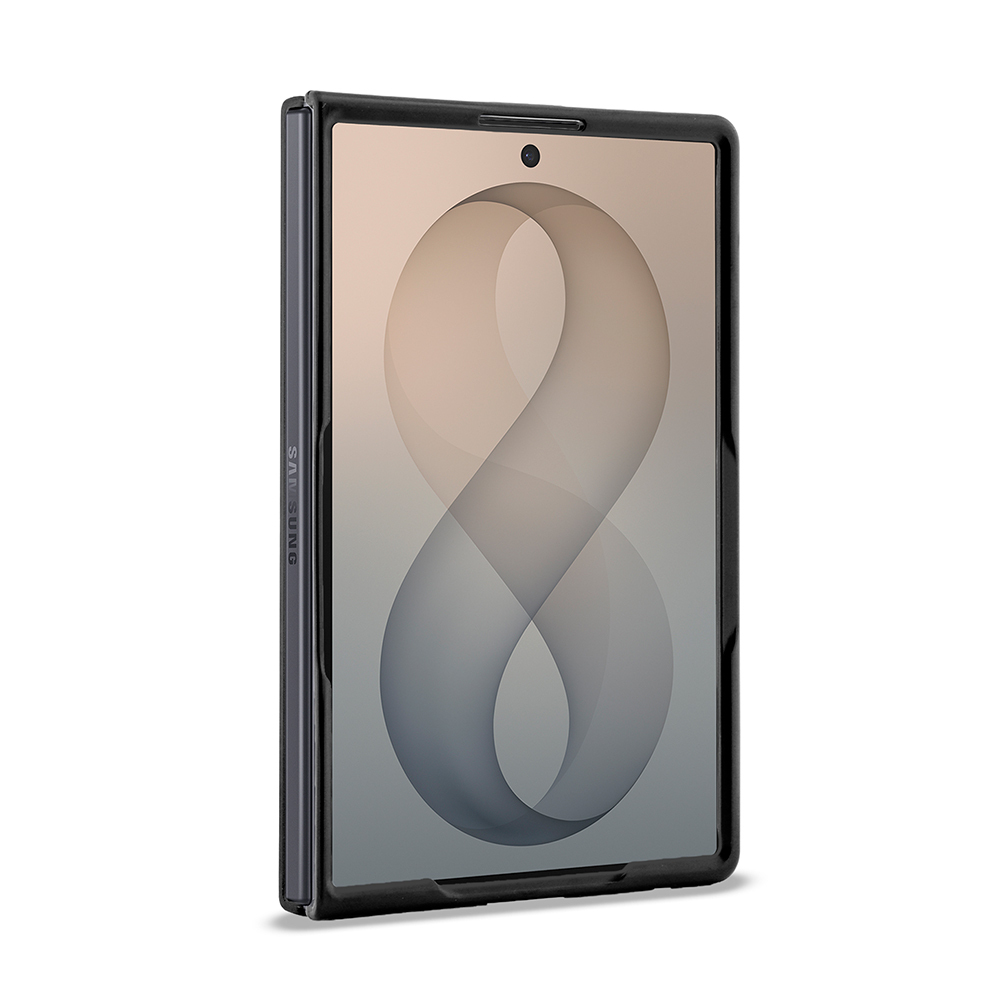 Galaxy Z Fold 8 Kılıf Guess Orjinal Lisanslı M-safe Şarj Özellikli 360 Derece Dönebilen Standlı PU Metal Logolu Kapak - 4
