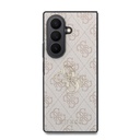 Galaxy Z Fold 8 Ultra Kılıf Guess Orjinal Lisanslı M-safe Şarj Özellikli PU Deri 4G Desenli Yazı Logolu Kapak - 1