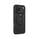 Apple iPhone 18 Pro Max Kılıf M-Safe Şarj Özellikli Airbag Tasarımlı Standlı Lens Korumalı AmazingThing Titan Pro MagSpin Kapak - 4