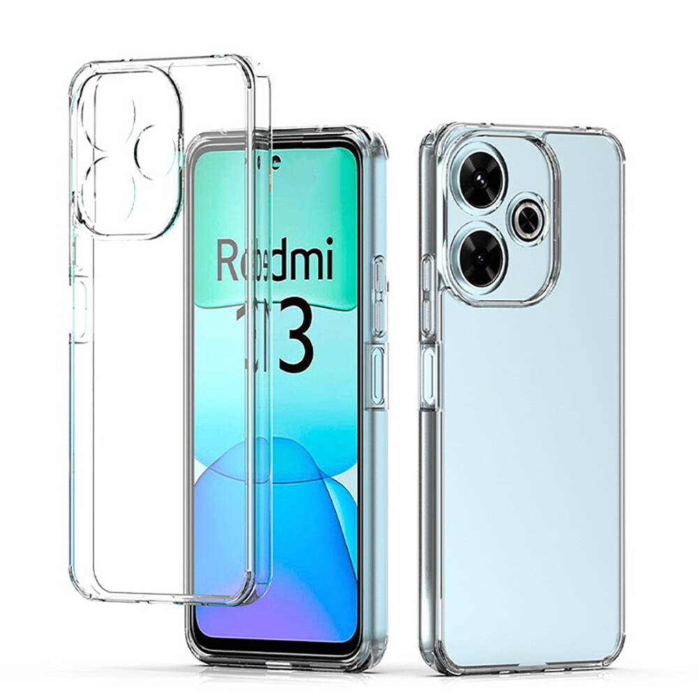 Xiaomi Redmi 13 4G Uyumlu Kılıf Zore Süper Silikon Kapak - 1