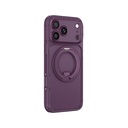 Apple iPhone 18 Pro Max Kılıf M-Safe Şarj Özellikli Airbag Tasarımlı Standlı Lens Korumalı AmazingThing Titan Pro MagSpin Kapak - 3