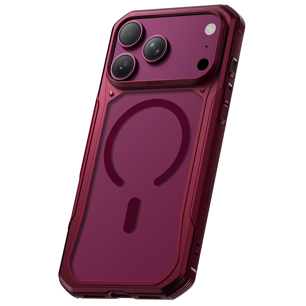 Apple iPhone 18 Pro Max Kılıf M-Safe Şarj Özellikli Raptic Shield Evo Serisi Airbagli Kapak - 1