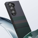 Samsung Galaxy Z Fold 6 Uyumlu Kılıf Karbon Fiber Tasarımlı Benks Aurora ArmorAir Kevlar Kapak - 5