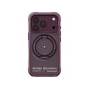 Apple iPhone 18 Pro Max Kılıf M-Safe Şarj Özellikli Airbag Tasarımlı Standlı Skinarma Atlas Kapak - 4