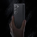 Samsung Galaxy Z Fold 6 Uyumlu Kılıf Magsafe Şarj Özellikli Karbon Fiber Benks Montage ArmorAir Kevlar Kapak - 7