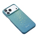 Apple iPhone 18 Pro Max Kılıf M-safe Şarj Özellikli Aramid Karbon Fiber Pitaka Glints of Gold Ultra Slim Serisi Kapak - 5