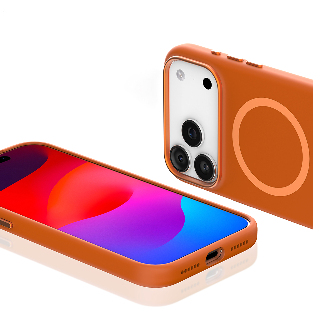 Apple iPhone 17 Pro Max Uyumlu Kılıf M-safe Şarj Özellikli Mutural Pure Serisi Kapak - 4